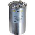 Titan Pro Round Motor Run Capacitor,30 Microfarad Rating,370-440VAC Voltage