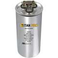 Titan Pro Round Motor Dual Run Capacitor,30/5 Microfarad Rating,370-440VAC Voltage