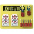 Lockout Station, Filled, General Lockout/Tagout, 11-1/2" x 15-1/2"