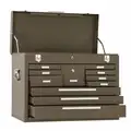 Kennedy Light Duty Top Chest with 11 Drawers; 12-1/8" D x 18-7/8" H x 26-1/8" W, Brown