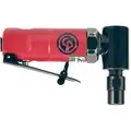 Chicago Pneumatic Front Exhaust Angle Air Die Grinder, 1/4" Collet, 22,500 rpm Free Speed, 0.3 HP