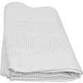 R & R Textile Thermal Blanket: Twin, White, 66 in Wd, 90 in Lg, 100% Cotton Fabric