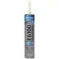 E-6100 Black 10.2 oz. Adhesive, 24 to 72 hr. Curing Time, 1 EA