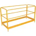 Metaltech Guard Rail, 41-1/2" Overall Height, 30" Overall Width, 5 ft. 9-1/2" Overall Length