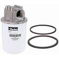 Fiberglass Hydraulic Spin-on Filter, 20 Micron Rating, 1-1/4" NPTF Inlet Port Thread Size