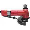 Chicago Pneumatic 12,000 rpm Free Speed, 4-1/2" Wheel Dia. Angle Air Grinder, 0.80 HP