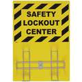 Lockout Station Rack, Unfilled, 14" x 12-1/3"