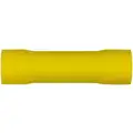 Imperial Vycrimp Vinyl Insulated Butt Connector Terminal, Yellow, 4 AWG