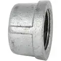 Galvanized Malleable Iron Cap, 1" Pipe Size, FNPT Connection Type