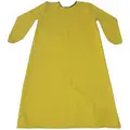 Condor Chemical Resistant Sleeve Apron, Yellow, 46-1/2" Length, 54" Width, Neoprene Material, EA 1