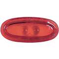 Truck-Lite 99043R Oblong Clearance Marker Replacement Lens; Red