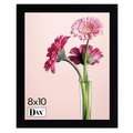 DAX Solid Wood Frame: 10 x 8 in Frame Size, Solid Wood, Black