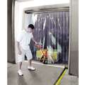 Tmi Strip Door: 8 ft Opening Ht, 8 ft Opening Wd, 8 ft, 8 in Strip Wd, 0.08 in Strip Thick, 16 Strips