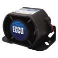 Ecco Back Up Alarm, 97 dB, 12 to 36V DC Voltage, 0.4A Current Drawn, Black