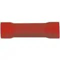 Imperial Vycrimp Vinyl Insulated Butt Connector Terminal, Red, 8 AWG
