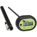 Test Products Intl. Item Digital Pocket Thermometer, Temp. Range (F) -58 to 300F, Stem Length 5", Accuracy +/-2F