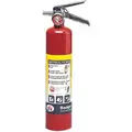 Badger 2-1/2 lb., ABC Class, Dry Chemical Fire Extinguisher; 15 ft. Range Max., 9-1/2 sec. Discharge Time