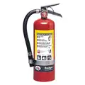 5 lb., ABC Class, Dry Chemical Fire Extinguisher; 18 ft. Range Max., 14 sec. Discharge Time