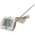 LCD Stem Thermometer, -40&deg; to 450&deg; Temp. Range (F), 9" Stem Length