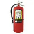 Badger 18 lb., ABC Class, Dry Chemical Fire Extinguisher; 20 ft. Range Max., 25 sec. Discharge Time