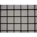 Wire Mesh: PVC Coated Galvanized, 2 in Mesh Size, 0.105 in Wire Dia., 96 in Lg