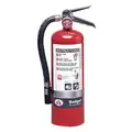 Badger 5-1/2 lb., BC Class, Dry Chemical Fire Extinguisher; 18 ft. Range Max., 13-1/2 sec. Discharge Time