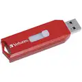 Verbatim Store 'n' Go USB Flash Drive: 64 GB Capacity, Red