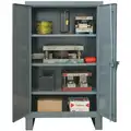 Durham Heavy Duty Storage Cabinet, Gray, 66" H X 36" W X 24" D, Assembled