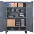 Durham Heavy Duty Storage Cabinet, Gray, 78" H X 36" W X 24" D, Assembled