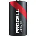 Duracell Procell Intense, D Battery, Alkaline, High Performance, 1.5 VDC, PK 12