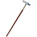 Mallory Windshield Squeegee: Rubber Blade, 8 in Blade Wd, 30 in, Single, Red, Straight Blade