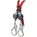 Self-Retracting Lifeline;6 ft., Max. Working Load: 310 lb., Line Material: HPPE Web
