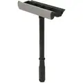 Mallory 8"W Straight Rubber Window Squeegee With Handle, Black