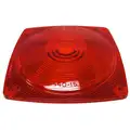 Peterson 440-15 Square Replacement Lens; Red
