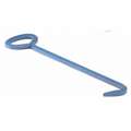 Cherne 24 in., Steel Manhole Cover Hook with FlatHandle; 300 lb. Capacity, Blue