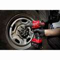 Milwaukee Impact Wrench: 1/2 in Square Drive Size, 750 ft-lb Fastening Torque, 1,100 ft-lb Breakaway Torque