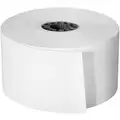Paper Roll, Length 200 ft, Width 3-1/8", White, PK 50