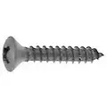 Tapping Screw Phil Oval Hd, 6 X 3/4" Black Oxide