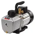 Vacuum Pump, Inlet Port Size 1/4" and 1/2" Flare, 3/8", Displacement 12 cfm, 1 hp HP
