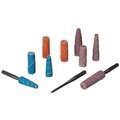 Standard Abrasives Cartridge Roll: 120 Grit, 3/8 in Dia, Aluminum Oxide, 1 1/2 in Lg