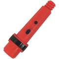 Tool Adapter: Red, Nylon, For Use With Mfr. No. RRSPC, 5 3/8 in Overall Lg