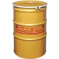 Skolnik Salvage Drum: 85 gal Capacity, 1A2/X440/S UN Rating Solid, 1A2T/Y320/S UN Rating Liquid, Yellow