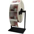 External Tape Dispenser Stand, Plastic, Steel, For Minimum Tape Core Diameter 3 in