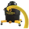 Dust Extractor, 16 gal. Tank Size, 2-1/4" Hose Dia.