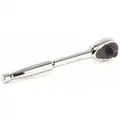 Westward 10" Steel Quick Release Ratchet with 1/2" Drive Size and Chrome Finish
