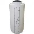 Storage Tank: Single Wall, Vertical, 50 gal, Closed Top, 1/4 in Wall Thick (in)
