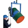 Drum Lifter and Pourer, Vertical, 1,500 lb Load Capacity, 35 13/16" Overall Length