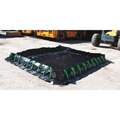 Spill Containment Berm: 10 ft W x 20 ft L, 1,496 gal Spill Capacity, gal., Copolymer 2000