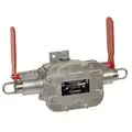 Appleton Electric Emergency Cable Pull Switch, Maintained, Double End, 15A @ 120/240/480/600V AC AC Contact Rating