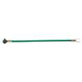 Ideal Grounding Pigtail: Copper, Green, Fastening Ground Conductor, Grounding Accessories, 8 in Lg